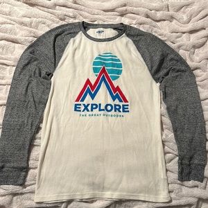 Men’s XXL Thermal Shirt Colorado Outdoors Baseball Gear Undershirt Old Navy